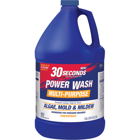 30 Seconds 1 Gal. Multipurpose Pressure Washer Outdoor Cleaner