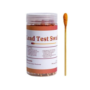 30 Seconds Lead Test Swabs - Fast & Accurate Detection for Metal, Tableware, Toys, Glass, Porcelain, Wood & Daily Necessities