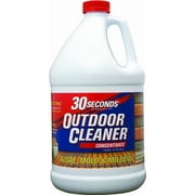 30 Seconds Outdoor Cleaner 1 Gallon Concentrate - Case of 4   Algae, Mold & Mildew Remover Outdoor Surface Cleaner