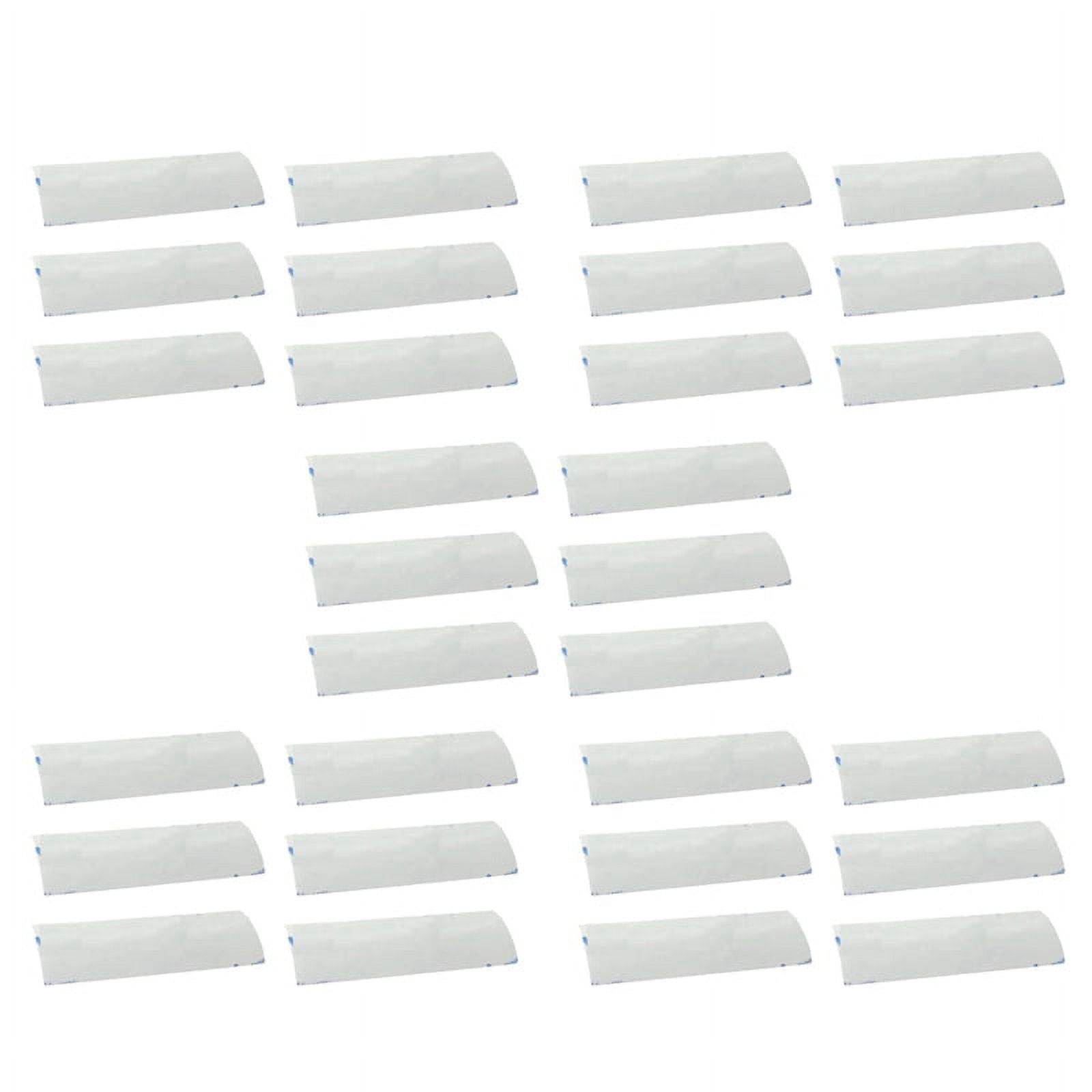 30 Sets Horizontal Blinds Replacement Slats, White Horizontal Blind