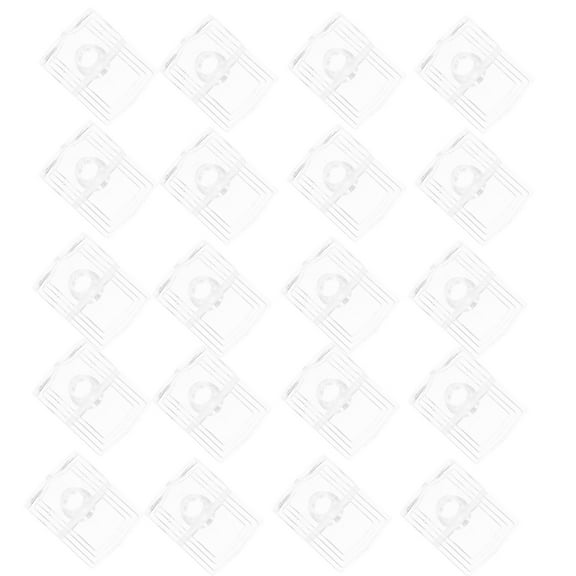 30 Sets Mirror Nails Support Parts Clamp Picture Hanging Hooks Brackets Photo Frame