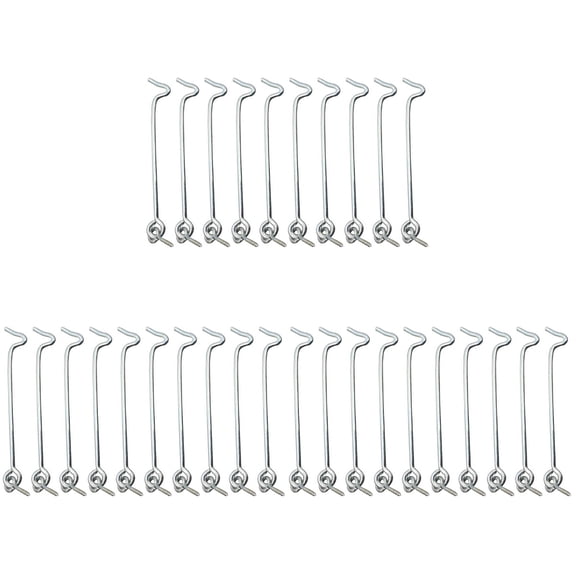 30 Sets Window Door Hook Swivel Hooks Latch Locks Sliding Hardware Screen Safety Latches