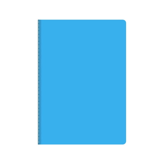 30 Sheet A5 Softcover Lined Journal Notebook, 60 Page Lightweight Portable Notepad For Daily Writing, 5 Pack Assorted Color Note Pads For Home Office, Lake Blue (Multicolor, 21*14)