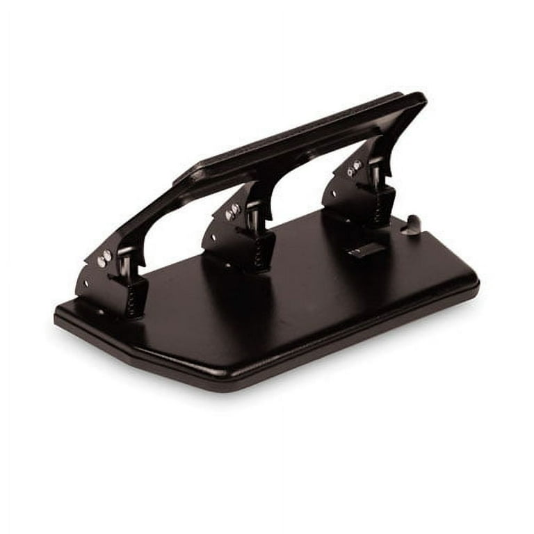 30-Sheet Heavy-Duty Three-Hole Punch with Gel Padded Handle, 9/32 30-Sheet Heavy-Duty Three-Hole Punch with Gel Padded Handle, 9/32