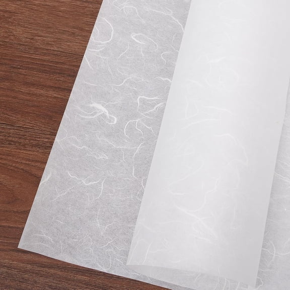 30 Sheets 17.7x17.7 Inch Mulberry Paper, Natural Fiber Paper for Origami, Gift Wrapping, DIY Crafts, Card Making, Scrapbooking - Bulk Pack