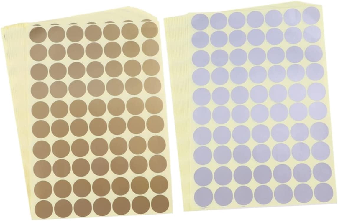 30 Sheets Round Stickers Round Labels Dot Sticker Circle Sticker Labels ...