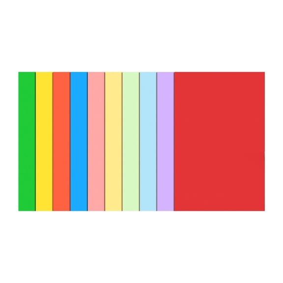 30 Sheets Colored Cardstock Paper Heavyweight Cover Cardstock Printer Paper Construction Paper Card Stock Printer Paper for Printing, Card Making, DIY Crafts, A4 10 Colors 8.26x11.69 Inch