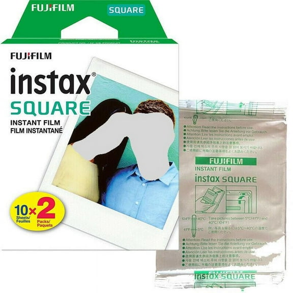 30 Sheets Fujifilm instax SQUARE Instant Film for Fuji SQ10, SQ6 Camera & SP-3