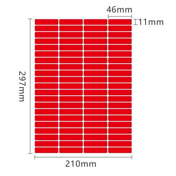 hongheyi 30 Sheets Moving Labels for Boxes Sticker to Write on Self-adhesive Student