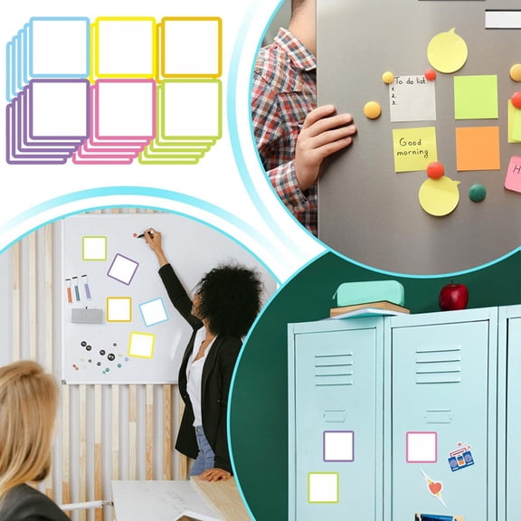 30 Sheets Magnetic Fridge Notepads to-Do List Sticky Notes Memo Pad Grocery Shopping Tearable Note Pad Reminders