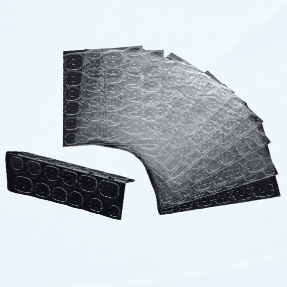 30 Sheets Nail Glue Patch, 720Pcs Press On Nails Adhesive Pads Double-Sided Transparent Protect Nail Patch for Nail Art Studio Nail Stickers Women's Nail Art DIY Fake Nails