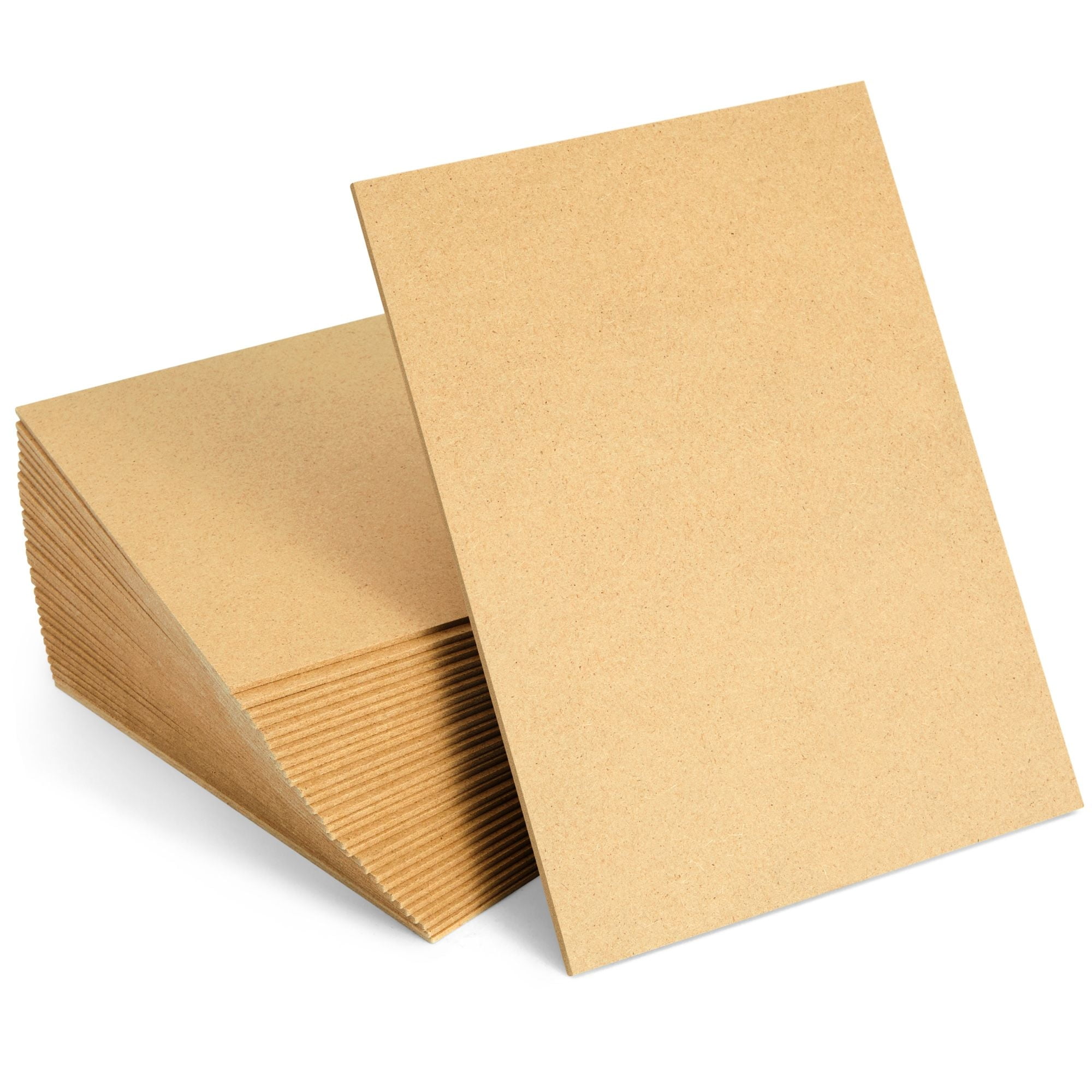 Chipboard Sheets 8.5 x 11 - 100 Sheets of 22 Point Chip Board