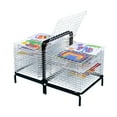 thumbnail image 1 of 30 Shelf Converible Spring Loaded Drying Rack - Table Top/Floor Art Rack, 1 of 2