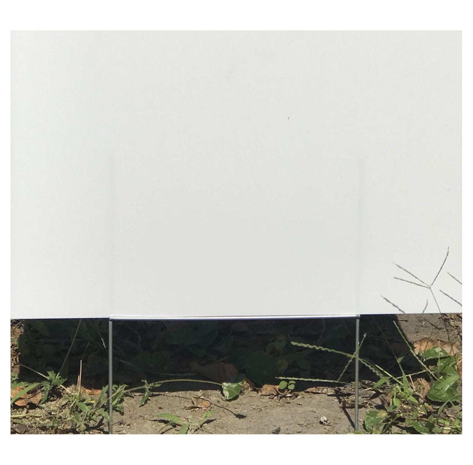 30 Signs 12" x18'' x 4 mm Corrugated Plastic Blank Signs & 30 Heavy Duty Stake 12''x9'' x 9