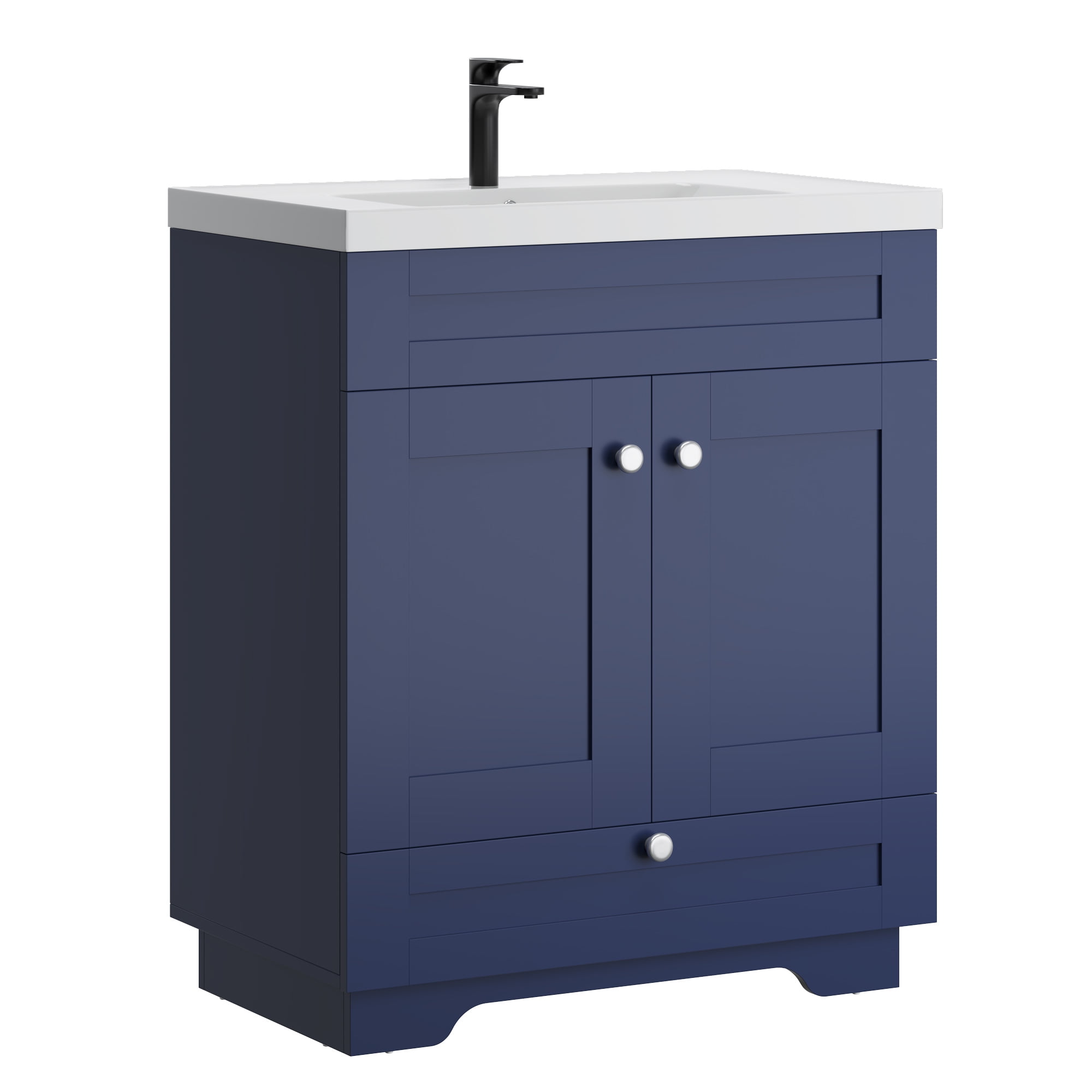 30" Single Bathroom Vanity with Sink Top Combo, FreeStanding Vanity