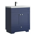 30" Single Bathroom Vanity with Sink Top Combo, FreeStanding Vanity