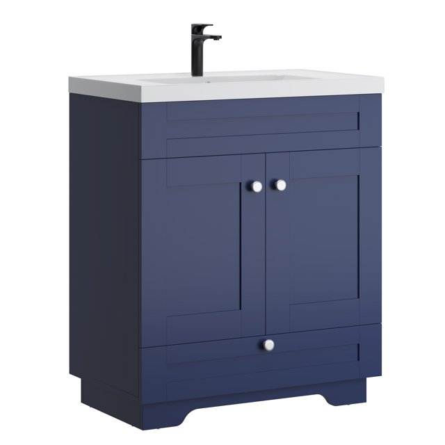 30" Single Bathroom Vanity with Sink Top Combo, FreeStanding Vanity