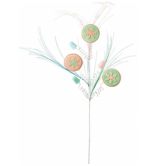 Craig Bachman 30 inch Snowflake Cookie Gumdrop Spray