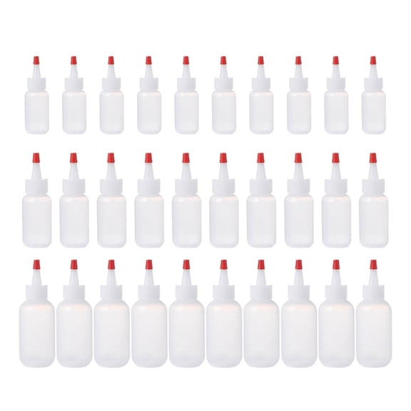 30 Soft Squeeze Bottles Leak Proof Measurement Markers Durable Kitchen Tool For Sauces Dressings Cooking Needs