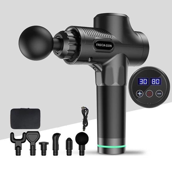 30 SpeedMassage Gun Deep Tissue,2000mAh Long Battery Handheld Electric Muscle Massager for Pain Relief for Men and Women