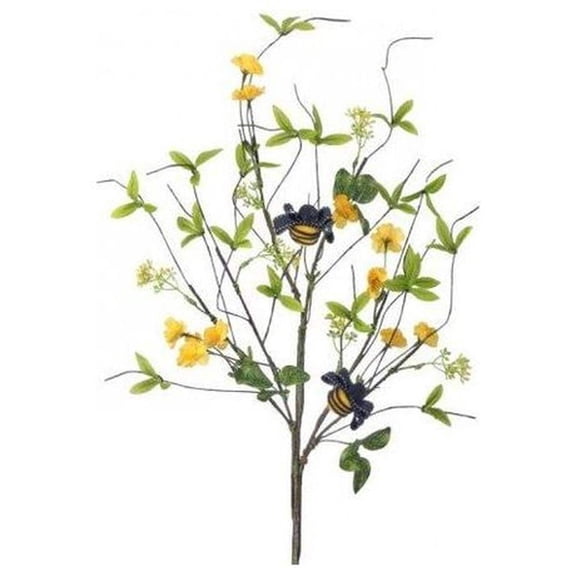 30" Spring Wildflower Bee Pick