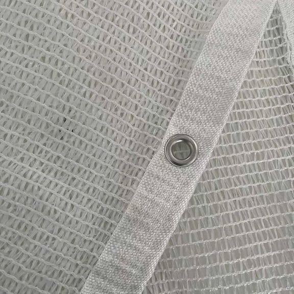 30% Sunblock Shade Cloth Garden Shade Mesh Tarp with Eyelets and Ropes UV Resistant Sunblock Shade Cloth for Garden, Pergola, Patio Plants, GreenhouseOutdoor(2x6.0m/6.6x19.7ft)