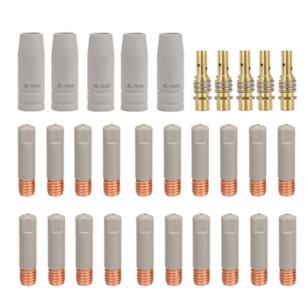 30 Unit Welding Nozzle Kit Enhancing Cooling System for 15AK MIG ...