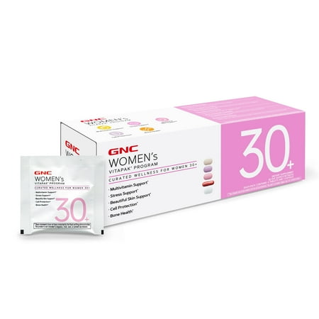 GNC Women's 30+ Vitapak Program | Daily Vitamins and Minerals- 30 Servings