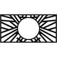 thumbnail image 1 of 30"W x 15"H x 11 1/8"ID x 1"P Hoover Architectural Grade PVC Pierced Ceiling Medallion, Black, 1 of 6