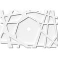 thumbnail image 1 of 30"W x 20"H x 2"ID x 10 1/2"C x 1"P Novo Architectural Grade PVC Contemporary Ceiling Medallion, 1 of 11