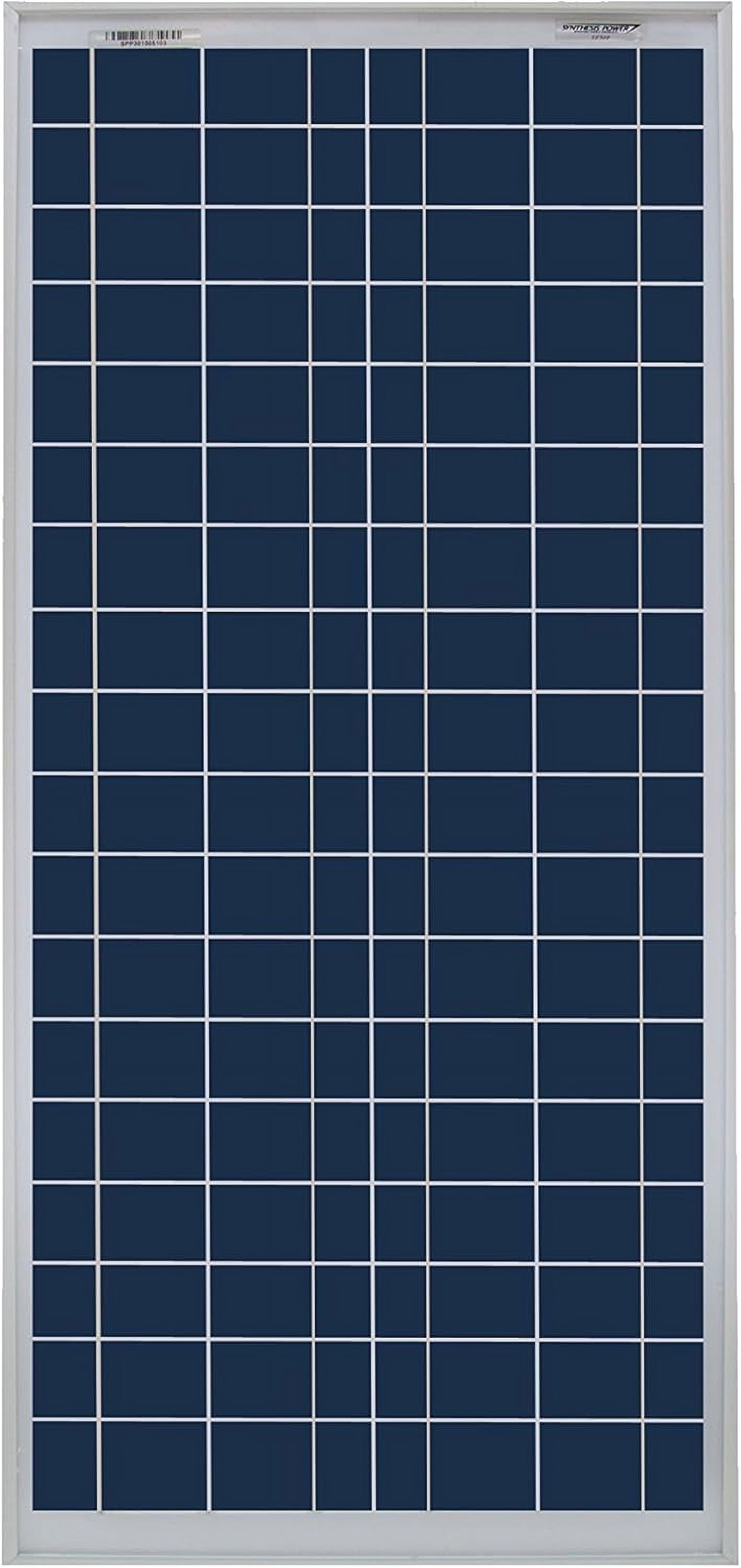 30 WATT 12 Volt Grade A Poly Solar Panel with 20 INCH Leads and MC4 ...