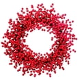 thumbnail image 1 of 30" Waterproof Dlx Berry Wreath, 1 of 2