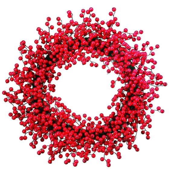 30" Waterproof Dlx Berry Wreath