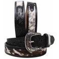 thumbnail image 1 of 30   Western 1-1/2" Wide Antique Floral Tooled Full-Grain Leather Belt 26RS12BK, 1 of 4
