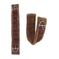 thumbnail image 1 of 30" Western Brown Nylon Webbed Straight Rear Flank Saddle Cinch Fleece 97126BR-30, 1 of 3
