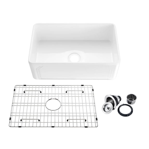 Kibi Arch 30? Farmhouse Kitchen Fireclay Sink