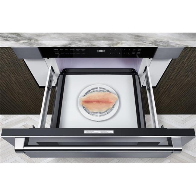 Summit Appliance MDR30SS 30 in. Wide Built-In Drawer Microwave