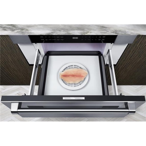 Summit Appliance MDR30SS 30 in. Wide Built-In Drawer Microwave