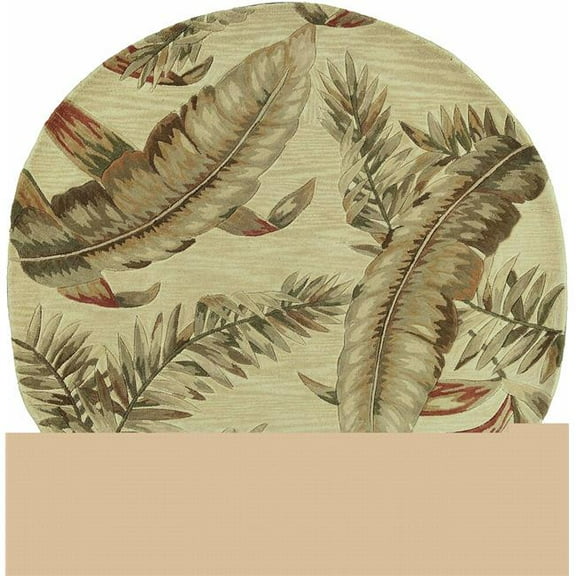 HomeRoots 375472 30 x 120 in. Wool Ivory Runner Rug