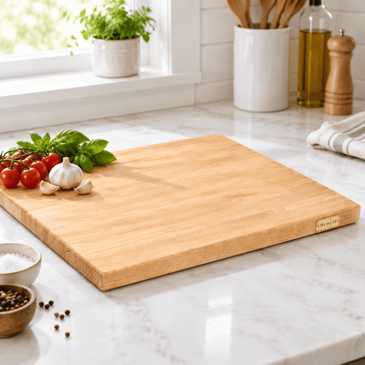 30 X 25 1.5 In Finished Beech Butcher Block Countertop - Walmart.com