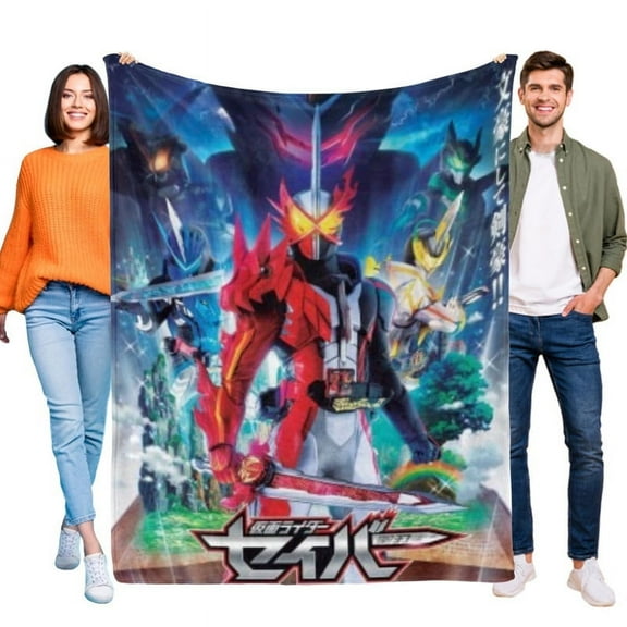30"X40" Sama Sentai Kingu Anime Blanket Soft Throw Blanket Micro Fleece Fuzzy Blankets Thin Bed Couch Decor Adult Nap Bedroom Car All Season Birthday Gifts