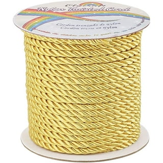 Craft Jute Burlap Ribbon Twine Rope Cord String Pack Roll Tan 2mm Dia 50m  Length