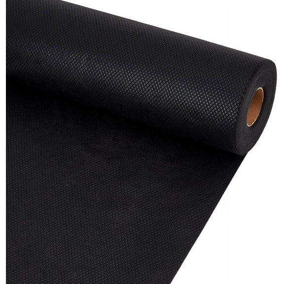 30 Yards Black No Show Mesh Fabric 12 Inch Iron on Nylon Fabric Embroidery Stabilizer Backing for Machine Embroidery and Hand Sewing DIY