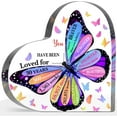 thumbnail image 1 of 30 Year Old Birthday Gifts, Inspirational Butterfly Keepsake Sign for Women Men, Happy 30th Birthday Gifts Idea for Sister Coworker Bestie, Table Desk Sign for Home, 1 of 6