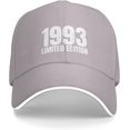 30 Year Old Vintage 1993 Hat 30th Birthday Gifts for Women Men Awesome