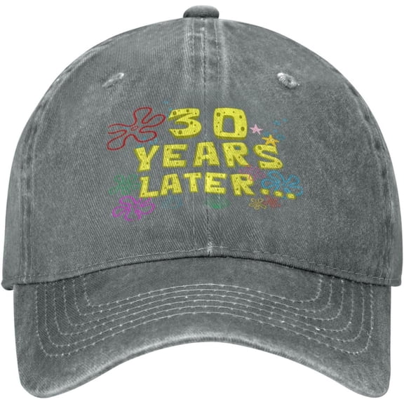 30 Years Later Funny Hat 30 Years Old 30th Birthday Party Hat Baseball Cap