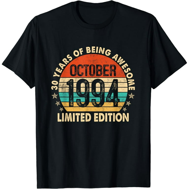 Retro Vintage 1989 Tshirt 30th Birthday Gifts 30 Years Old Retro Vintage 1989 Tshirt 30th Birthday Gifts 30 Years Old