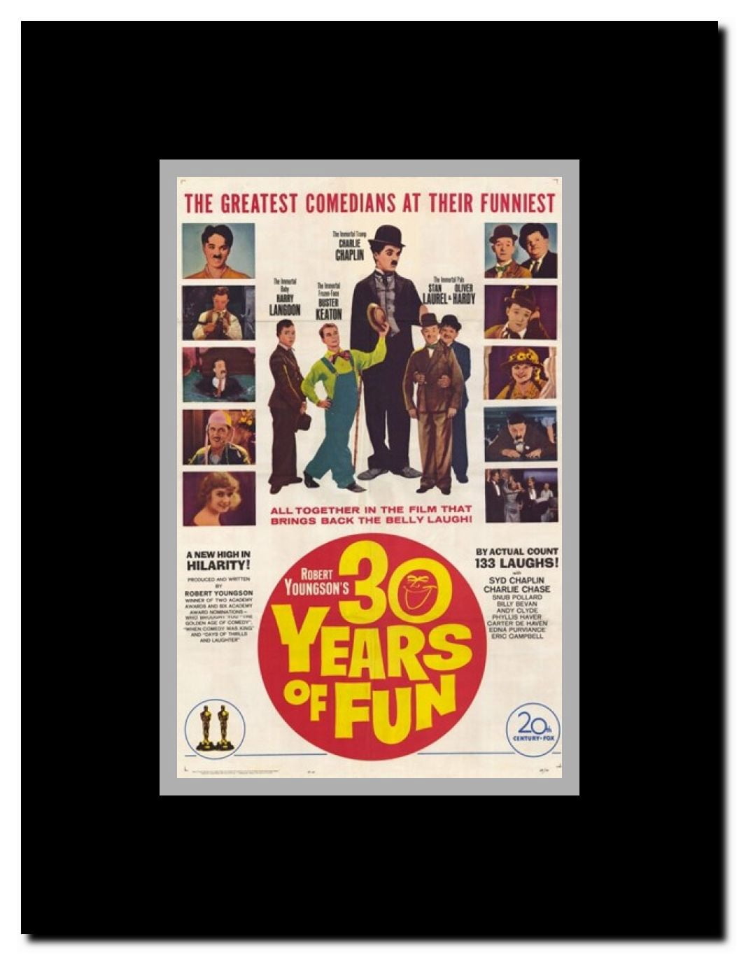 30 Years of Fun Framed Movie Poster