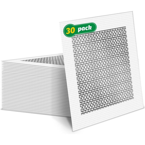 30 count 6 Inch Drywall Patch, Wall Repair Patches, Self- Fiberglass ...
