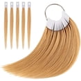 thumbnail image 1 of 30 count 9" Real Human Hair Swatches Testing Color Samples, Human Hair Color Testing Swatches, Hair Swatches for Salon Color Testing Practice, 1 of 6